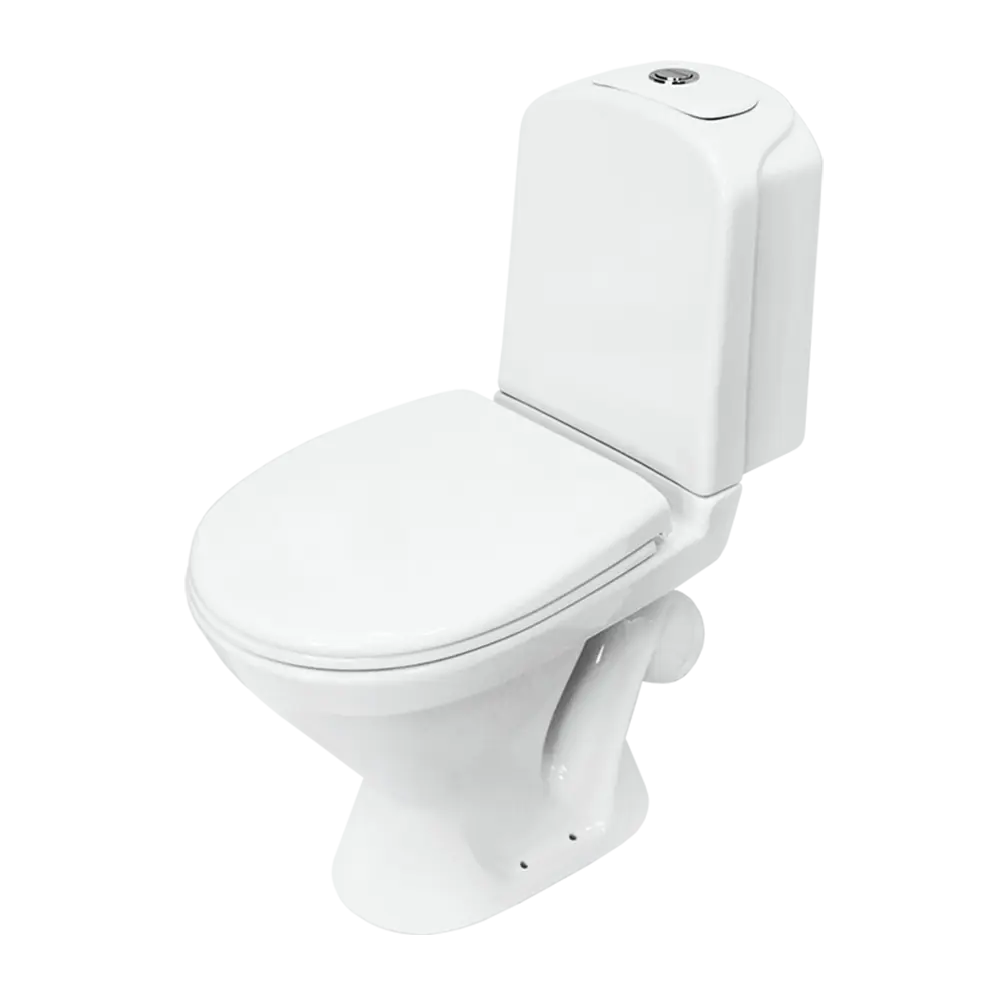 Фото Унитаз-компакт Sanita Luxe Classic ТМ косой выпуск одинарный слив Фото Унитаз-компакт Sanita Luxe Classic ТМ косой выпуск одинарный слив