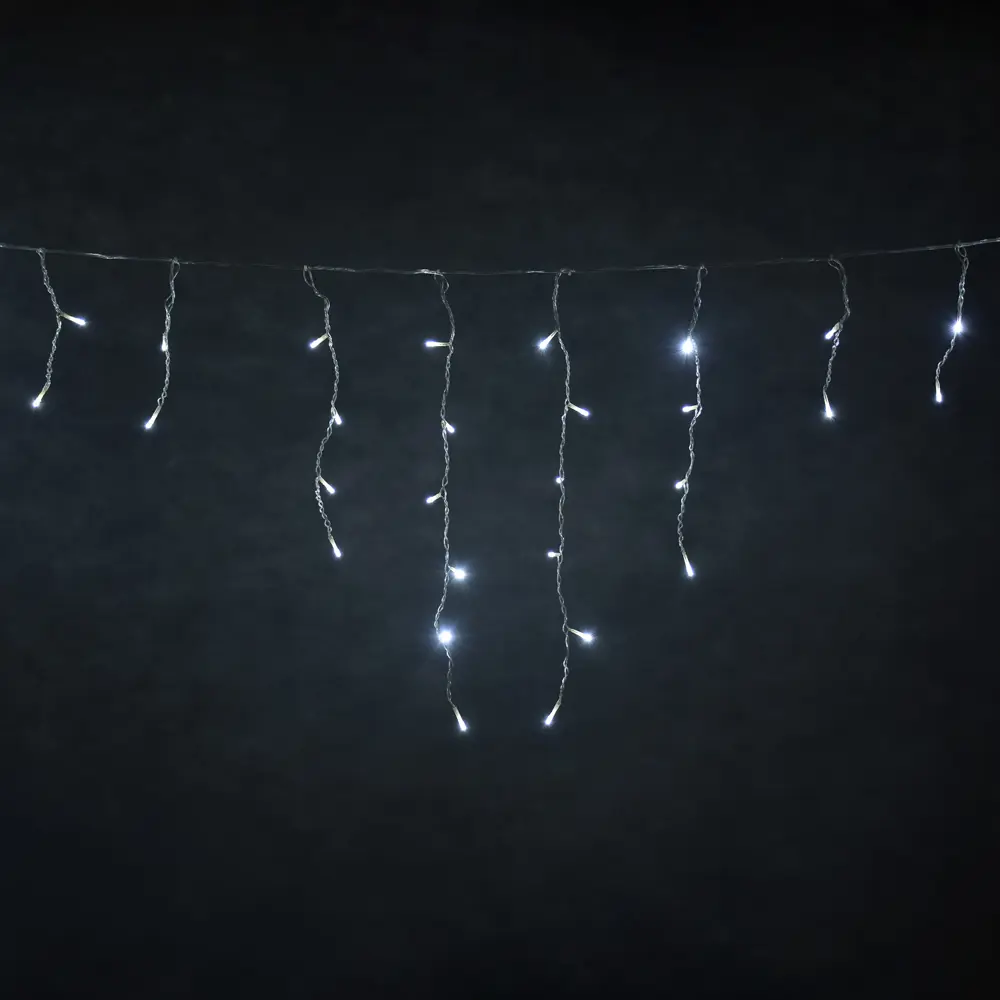 Фото 3 Электрогирлянда уличная Balance бахрома 3х0.6м 72 ламп холодный белый свет Фото 3 Электрогирлянда уличная Balance бахрома 3х0.6м 72 ламп холодный белый свет