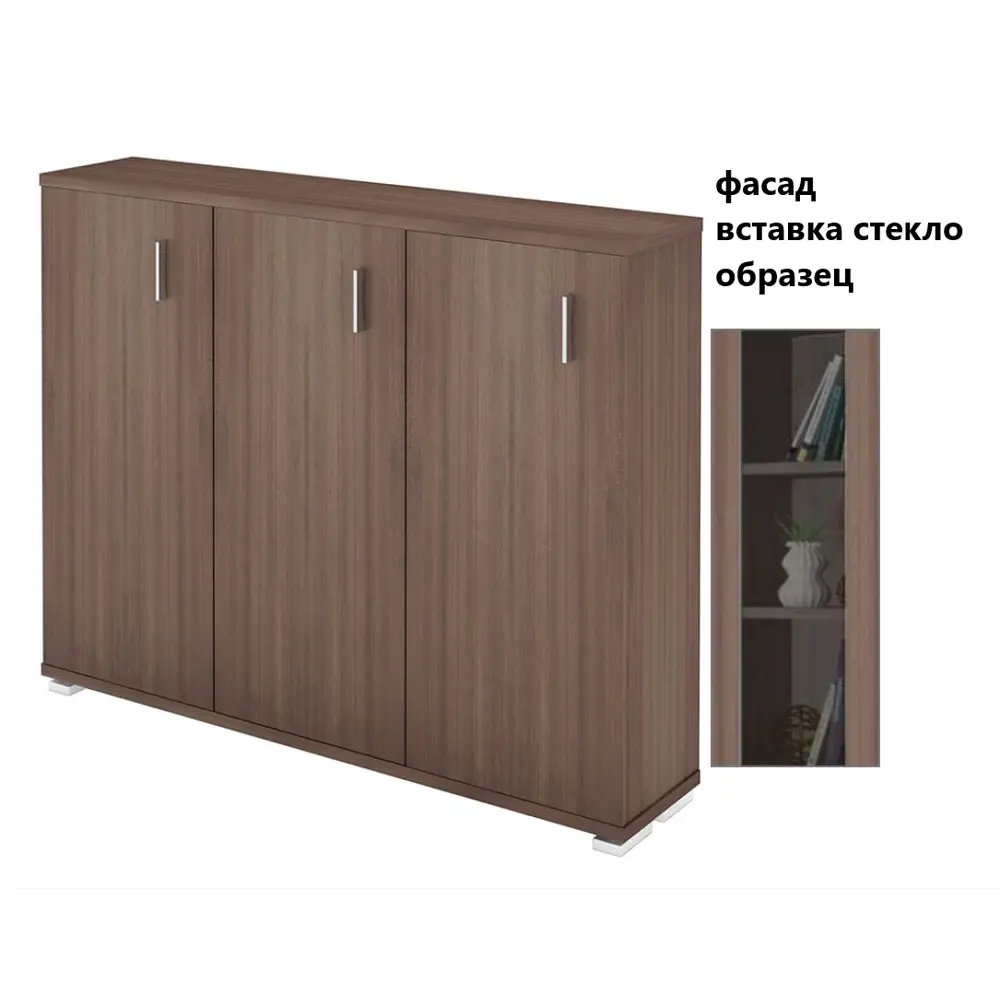 Фото Полка Мэрдэс ПУ-60-4-ФС Ш-Ч 134x109.60x30 см нагрузка до 40 кг ЛДСП цвет коричневый Фото Полка Мэрдэс ПУ-60-4-ФС Ш-Ч 134x109.60x30 см нагрузка до 40 кг ЛДСП цвет коричневый