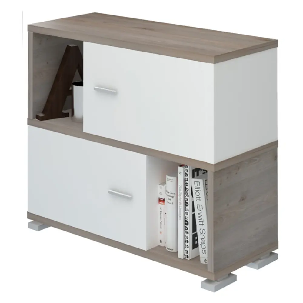 Фото 4 Стеллаж Мэрдэс СБ-30/2 БЕ 89x75x36 см нагрузка до 40 кг ЛДСП цвет белый жемчуг Фото 4 Стеллаж Мэрдэс СБ-30/2 БЕ 89x75x36 см нагрузка до 40 кг ЛДСП цвет белый жемчуг