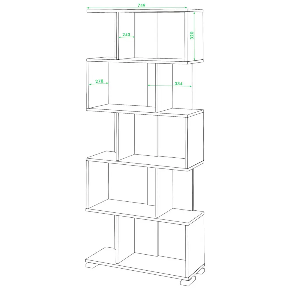 Фото 2 Стеллаж Мэрдэс СЛ-5 В 75x173.10x28 см нагрузка до 40 кг ЛДСП цвет венге Фото 2 Стеллаж Мэрдэс СЛ-5 В 75x173.10x28 см нагрузка до 40 кг ЛДСП цвет венге
