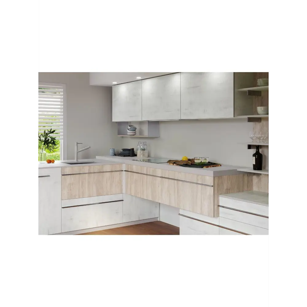 Фото 4 Мебельная деталь Kronostar 2200x500x16 мм ЛДСП 1.10м² цвет ясень белый Фото 4 Мебельная деталь Kronostar 2200x500x16 мм ЛДСП 1.10м² цвет ясень белый