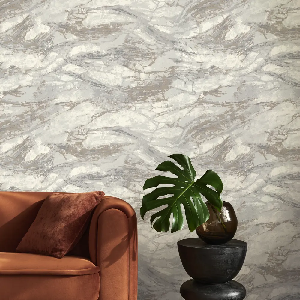 Фото 3 Обои флизелиновые Monte Solaro Lavina серые 1.06 м MS9150-23