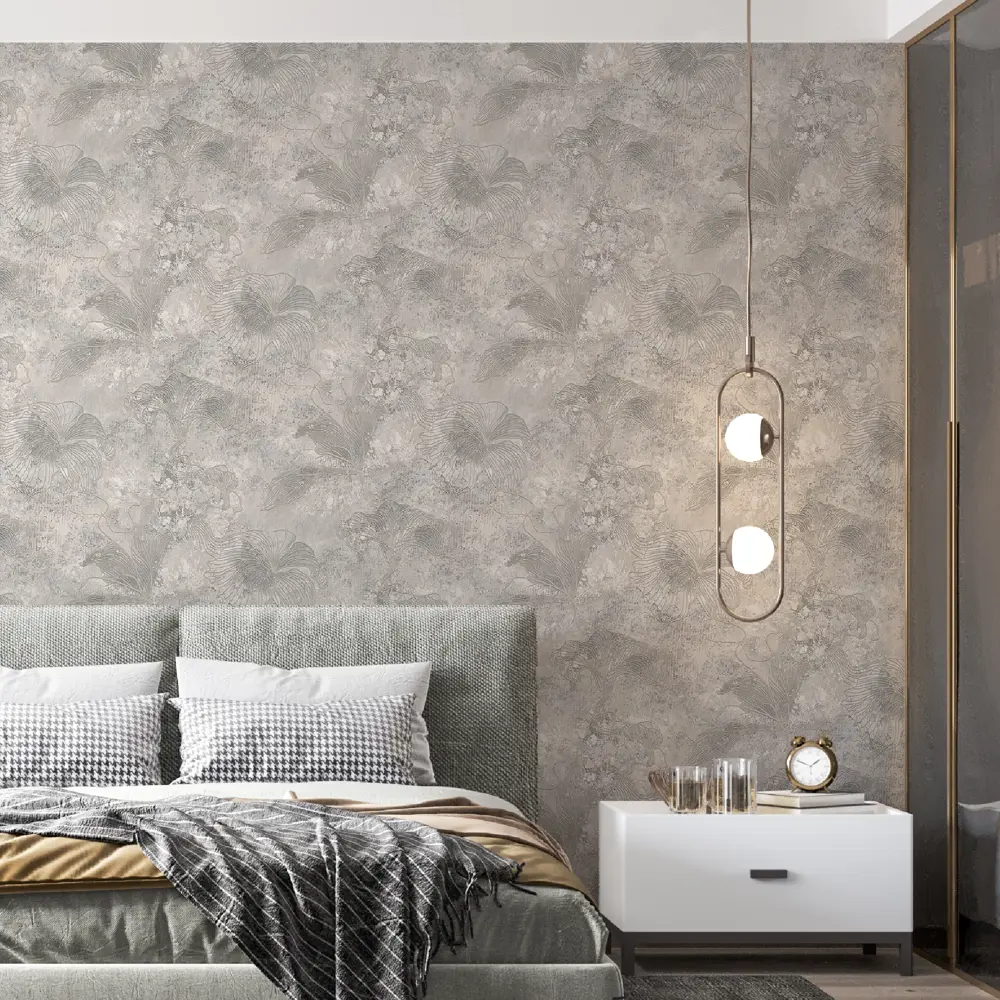 Фото 3 Обои флизелиновые Startdeco Алсу серые 1.06 м МП281677 Фото 3 Обои флизелиновые Startdeco Алсу серые 1.06 м МП281677