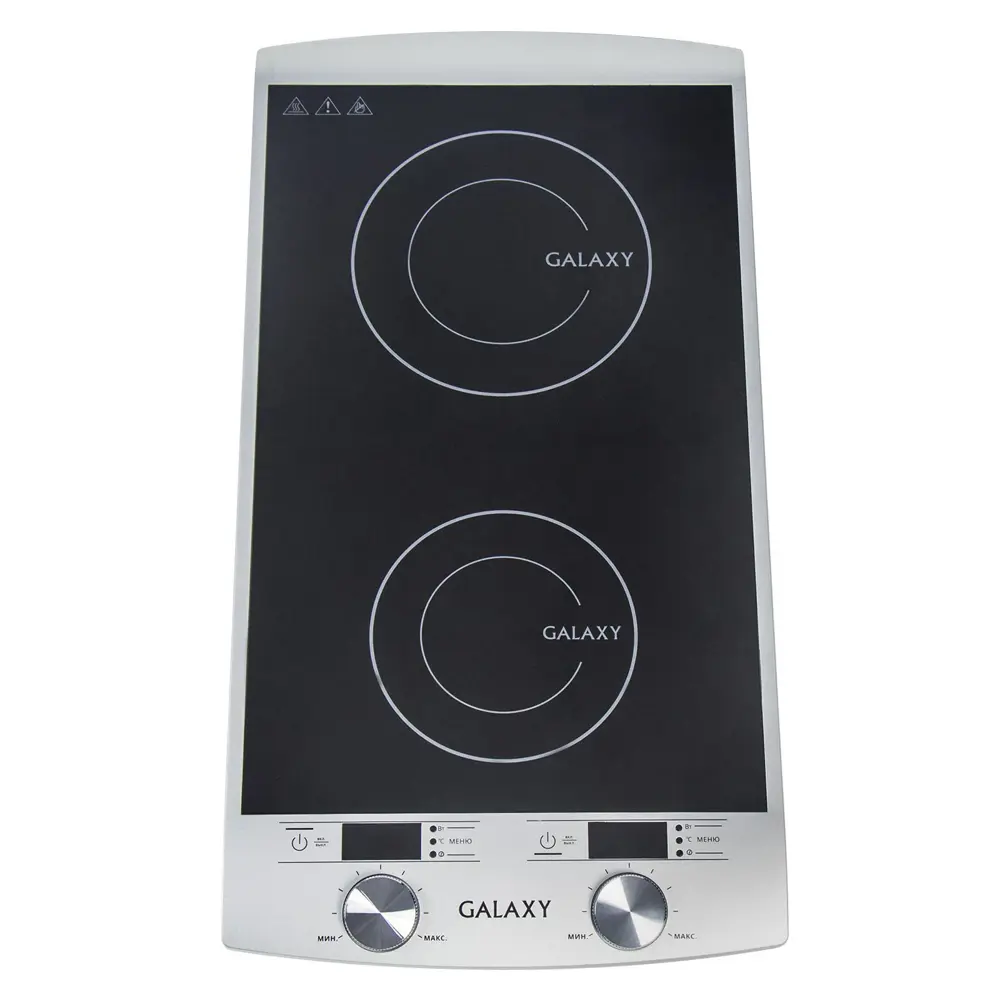 Фото Индукционная настольная плита Galaxy GL 3057 60 см 2 конфорки цвет черный Фото Индукционная настольная плита Galaxy GL 3057 60 см 2 конфорки цвет черный