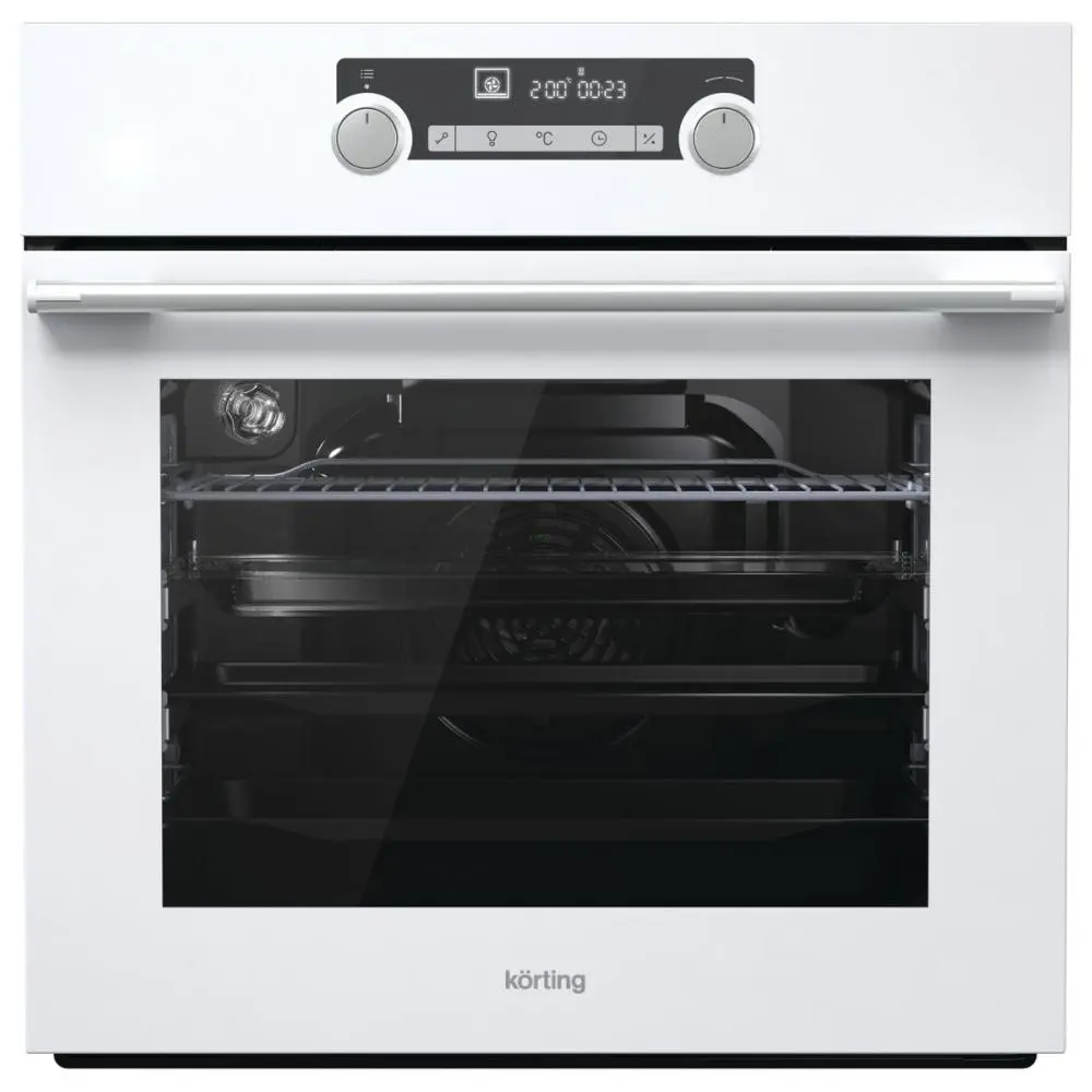 Фото Духовой шкаф 59.5х56.5х59.5 см KORTING цвет белый OKB 892 CEW Фото Духовой шкаф 59.5х56.5х59.5 см KORTING цвет белый OKB 892 CEW