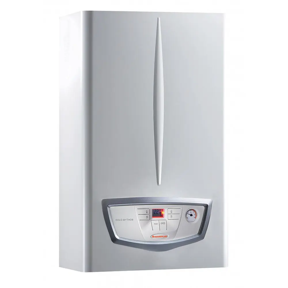Фото Газовый котел конвекционный 24 кВт Immergas Mythos Eolo 3.026937 двухконтурный настенный Фото Газовый котел конвекционный 24 кВт Immergas Mythos Eolo 3.026937 двухконтурный настенный