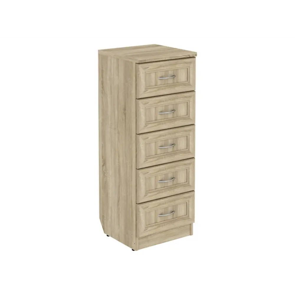 Фото Комод Гарун 3 ящика 38x37x100 см ЛДСП цвет дуб сонома