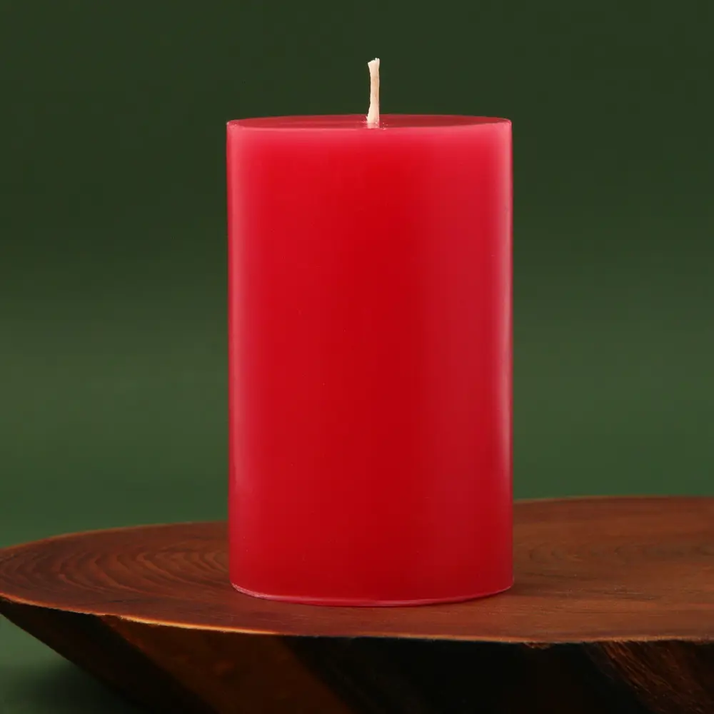 Фото 5 Свеча столбик «Любви» без аромата, 6x6x9.5 см