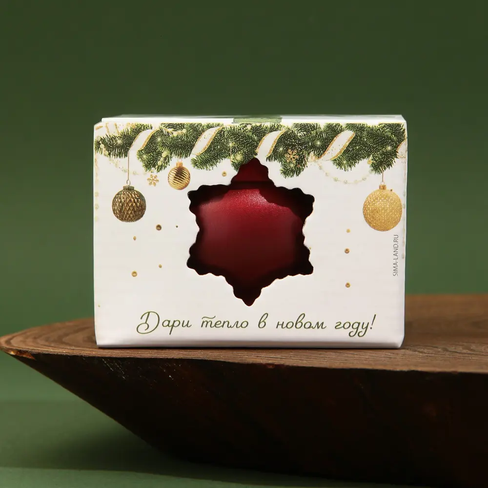 Фото 6 Свеча в банке «Время чудес» аромат малина, 6x6x4 см Фото 6 Свеча в банке «Время чудес» аромат малина, 6x6x4 см