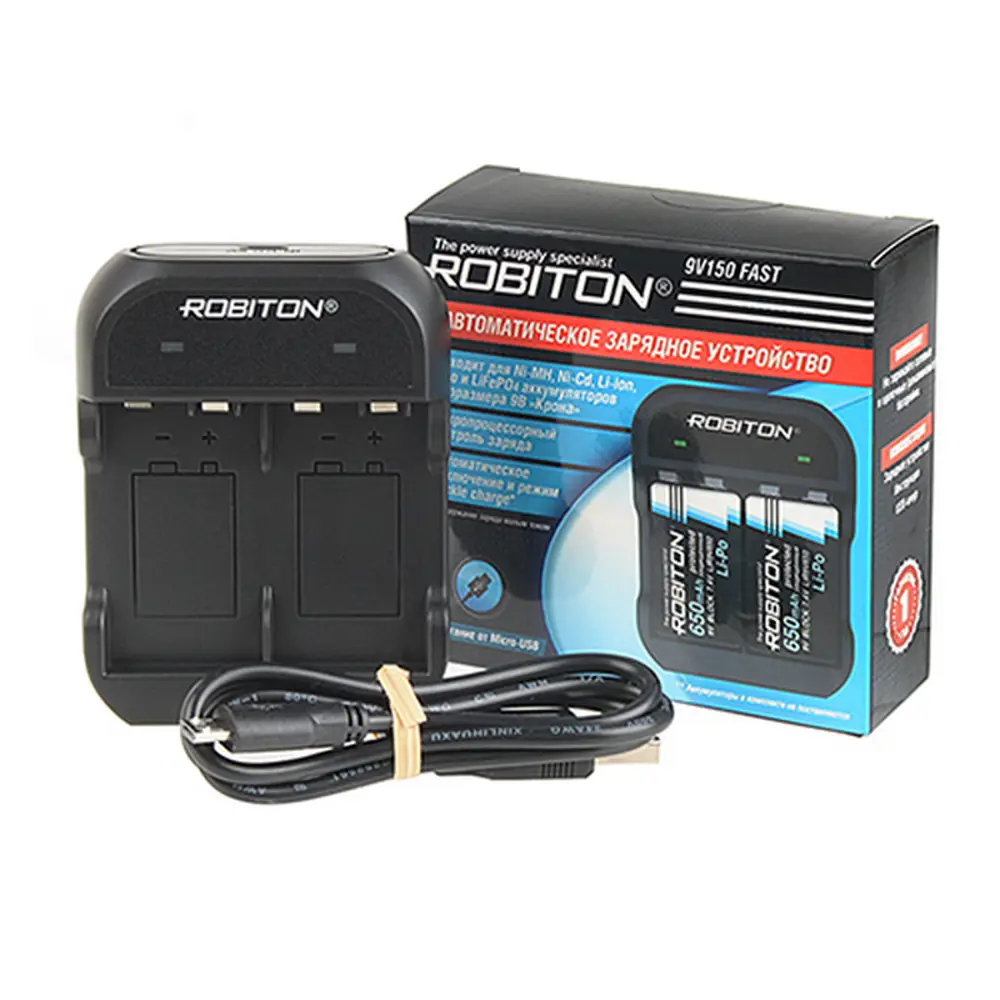 Фото 5 Зарядное устройство Robiton 9V150 FAST Фото 5 Зарядное устройство Robiton 9V150 FAST