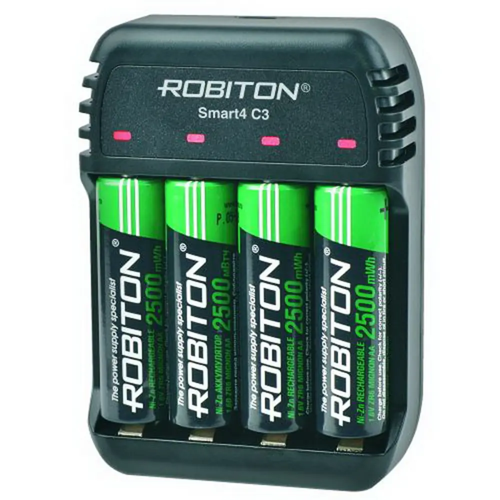 Фото 2 Зарядное устройство Robiton Smart4 C3 Фото 2 Зарядное устройство Robiton Smart4 C3