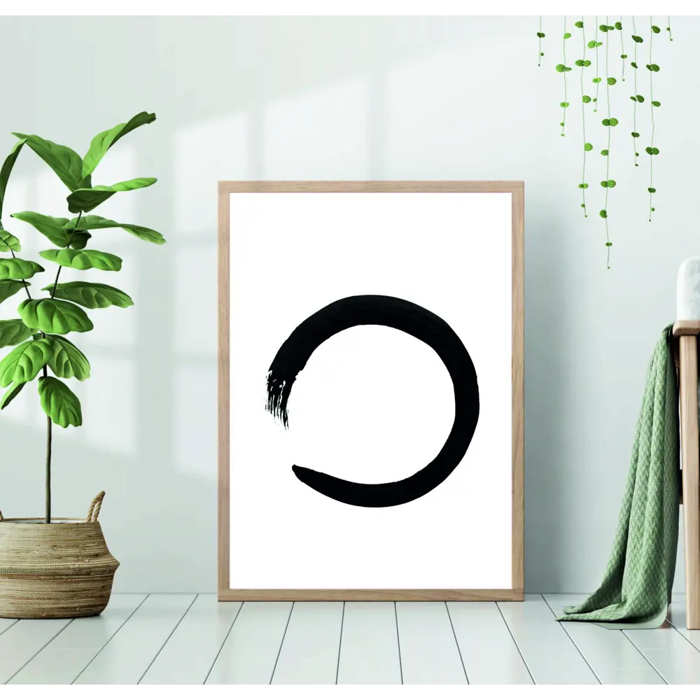 Фото Постер 28 картин Абстракция черно-белая круг 50x40 см, в подарочном тубусе без рамы Фото Постер 28 картин Абстракция черно-белая круг 50x40 см, в подарочном тубусе без рамы