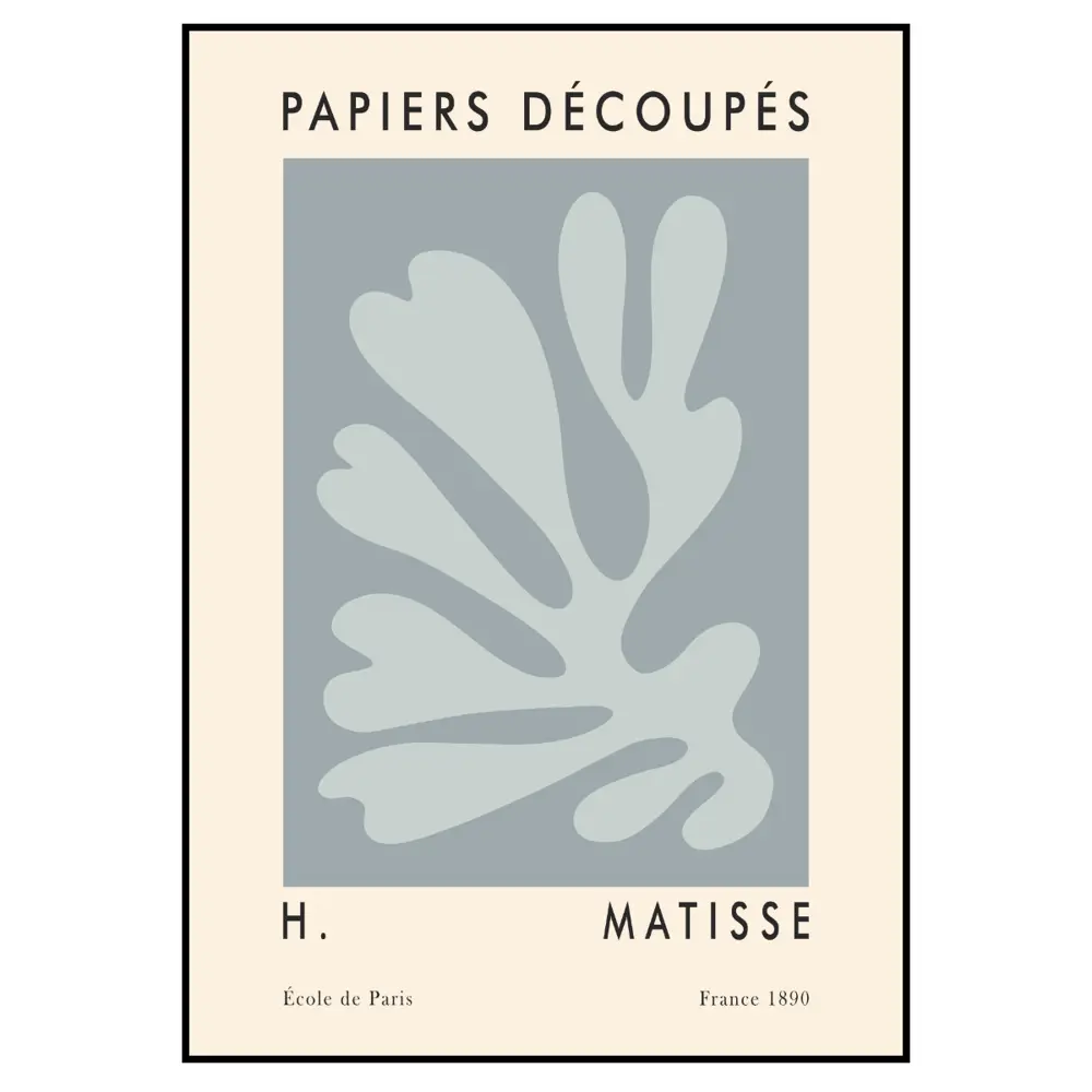 Фото 2 Постер 28 картин "Анри матисс абстракция рисунок голубое растение на синем фоне" 50x40 см, в подарочном тубусе без рамы Фото 2 Постер 28 картин "Анри матисс абстракция рисунок голубое растение на синем фоне" 50x40 см, в подарочном тубусе без рамы