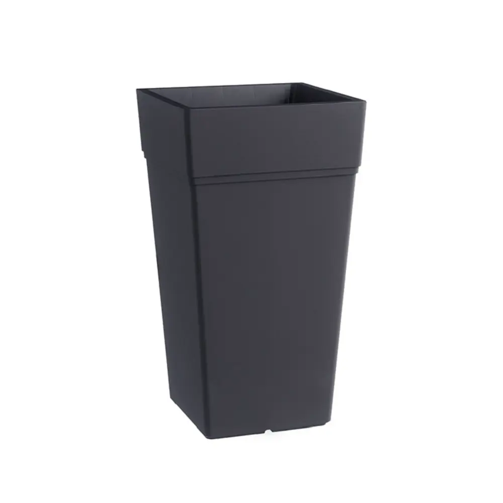 Фото Горшок цветочный 28123065005 Teraplast 38 см 21 л пластик темно-серый Фото Горшок цветочный 28123065005 Teraplast 38 см 21 л пластик темно-серый