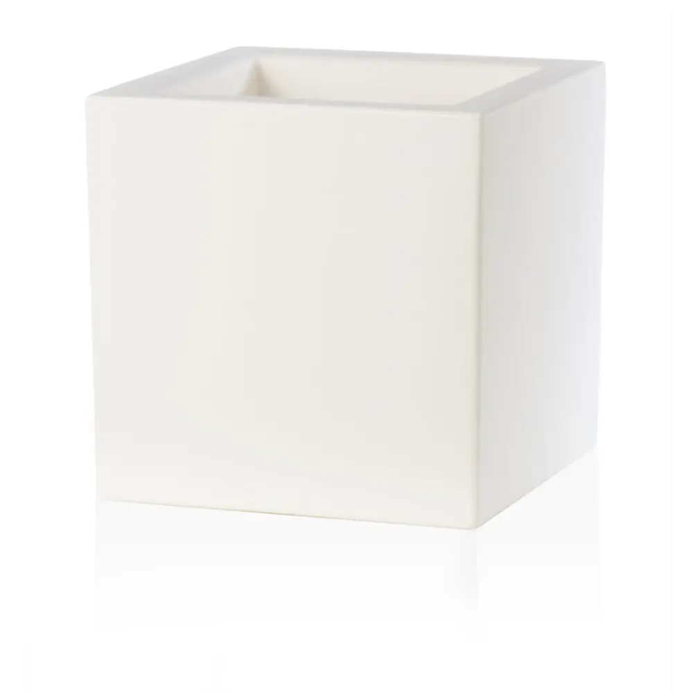 Фото Кашпо 11425050043 Teraplast 50 см 55 л пластик белый