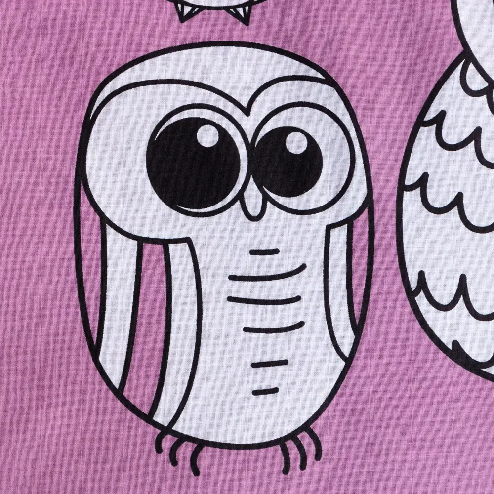 Фото 2 Комплект постельного белья Этель 7674471, евро, поплин, цвет фиолетовый