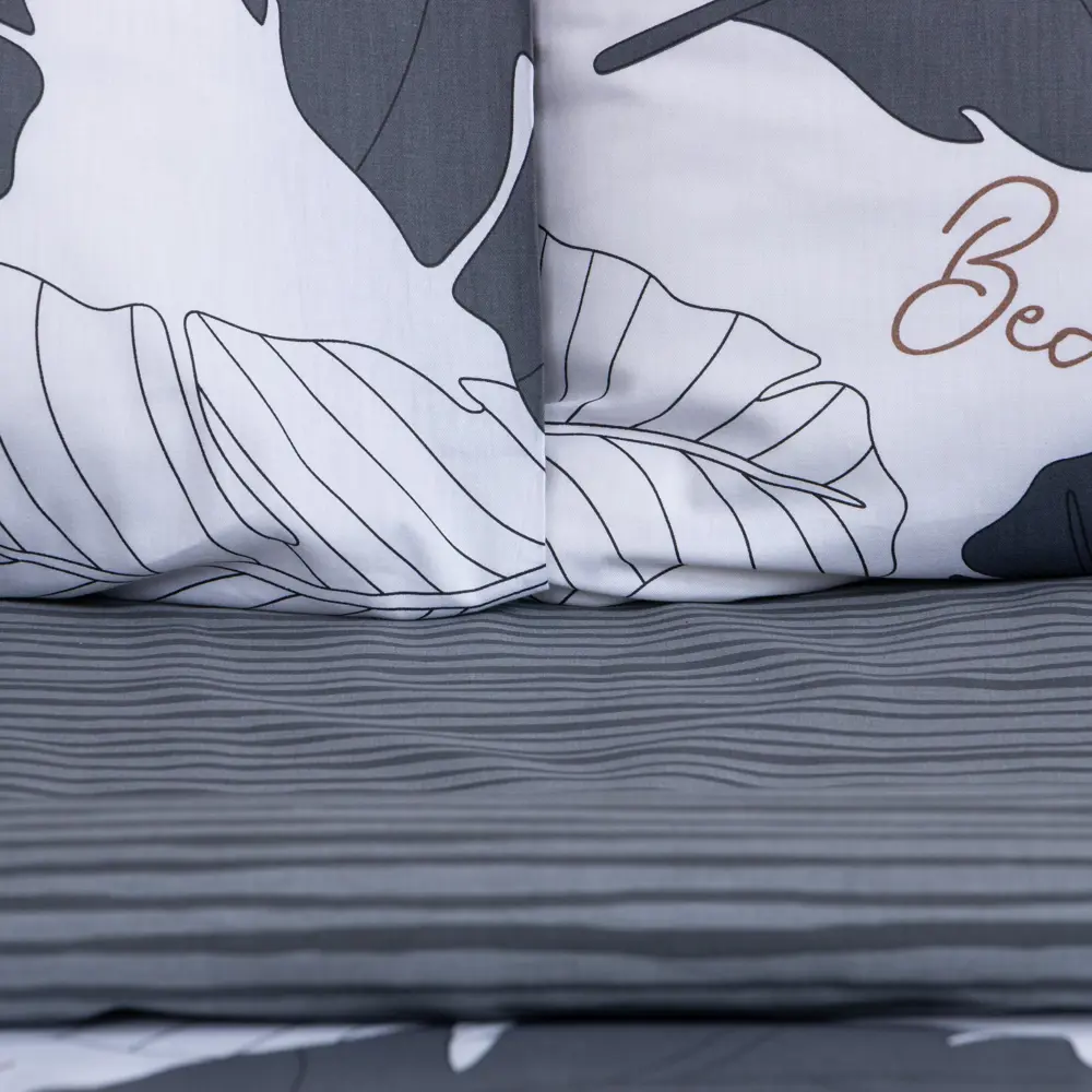 Фото 2 Комплект постельного белья LoveLife 9082474, полутораспальный, сатин, цвет белый Фото 2 Комплект постельного белья LoveLife 9082474, полутораспальный, сатин, цвет белый