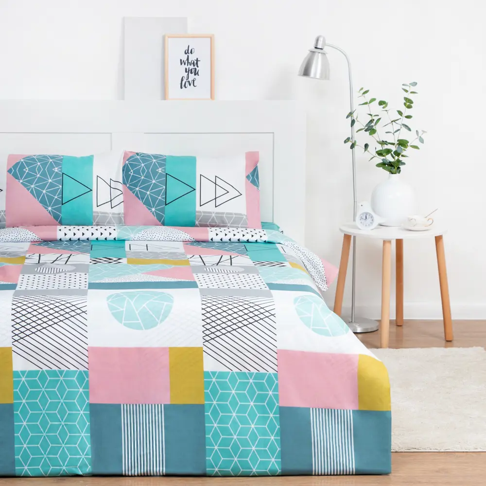 Фото Комплект постельного белья Экономь и Я 7863299, двуспальный, микрофибра, цвет белый Фото Комплект постельного белья Экономь и Я 7863299, двуспальный, микрофибра, цвет белый