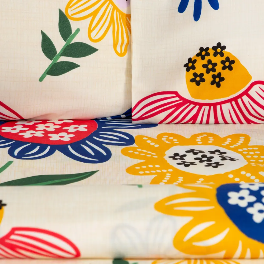 Фото 2 Комплект постельного белья Экономь и Я 7863311, двуспальный, микрофибра, цвет жёлтый/золотой Фото 2 Комплект постельного белья Экономь и Я 7863311, двуспальный, микрофибра, цвет жёлтый/золотой