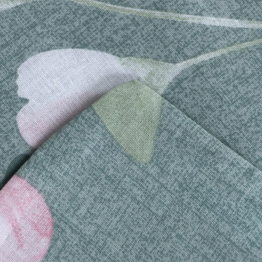 Фото 4 Комплект постельного белья Этель 9175957, двуспальный, поплин, цвет зеленый Фото 4 Комплект постельного белья Этель 9175957, двуспальный, поплин, цвет зеленый