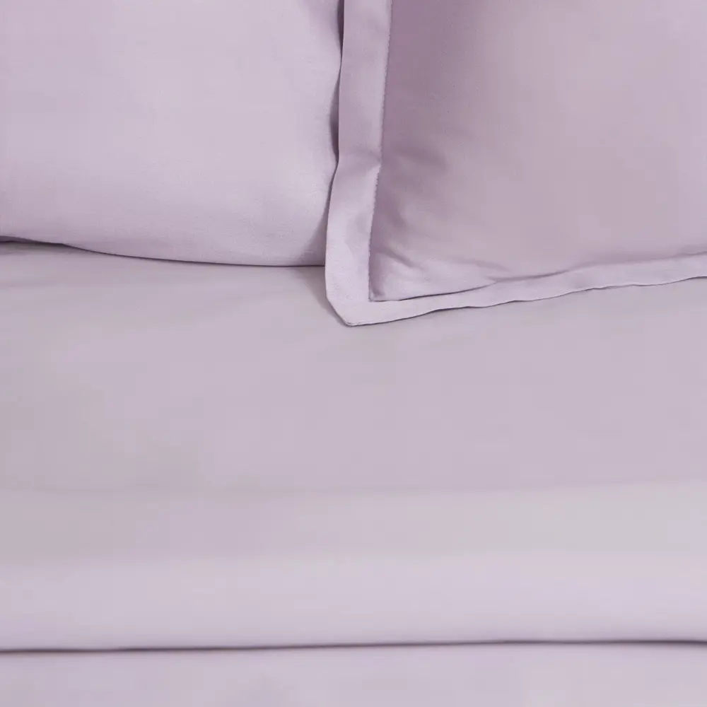 Фото 2 Комплект постельного белья Этель 9144557, семейный, сатин, цвет фиолетовый