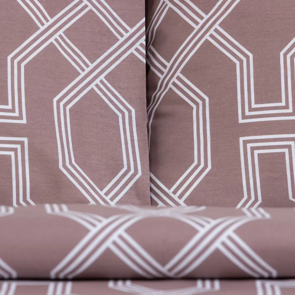 Фото 2 Комплект постельного белья LoveLife 9035734, двуспальный, поплин, цвет серый