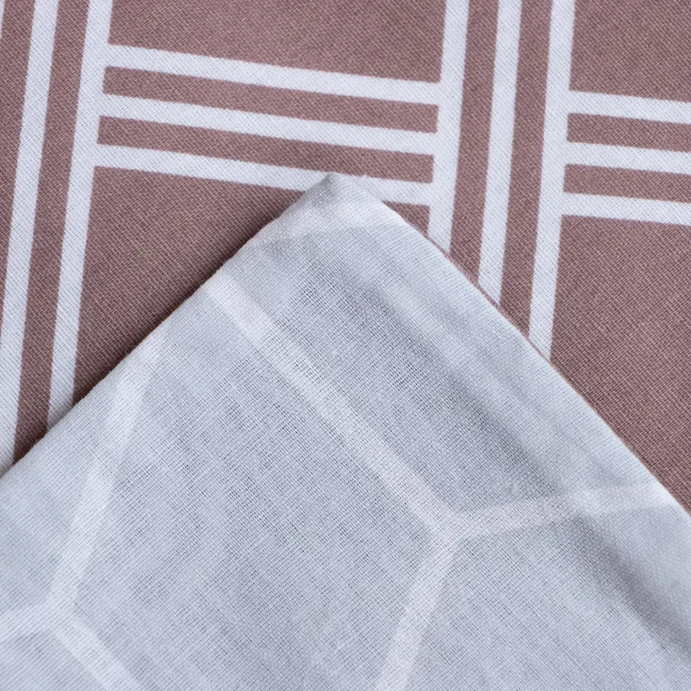 Фото 4 Комплект постельного белья LoveLife 9035734, двуспальный, поплин, цвет серый