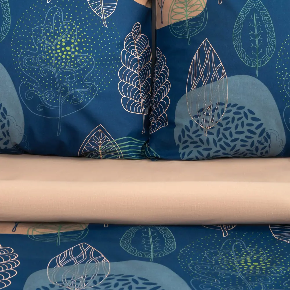 Фото 2 Комплект постельного белья Этель 6881620, полутораспальный, поплин, цвет синий Фото 2 Комплект постельного белья Этель 6881620, полутораспальный, поплин, цвет синий