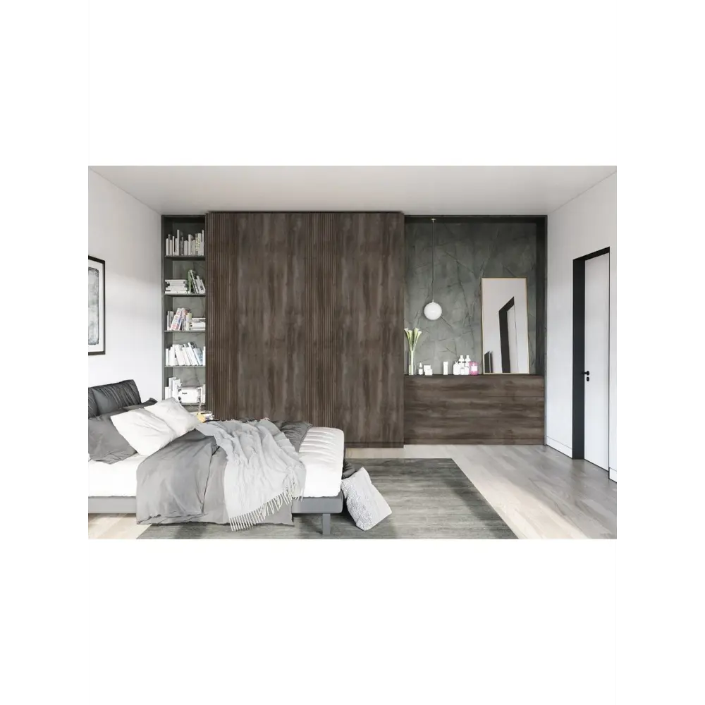 Фото 4 Мебельный щит Kronostar 1500x300x16мм ЛДСП 0.45м² цвет металвуд Фото 4 Мебельный щит Kronostar 1500x300x16мм ЛДСП 0.45м² цвет металвуд