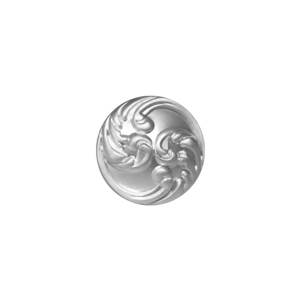 Фото Мебельная ручка-кнопка 1Marka 4510 Satin silver
