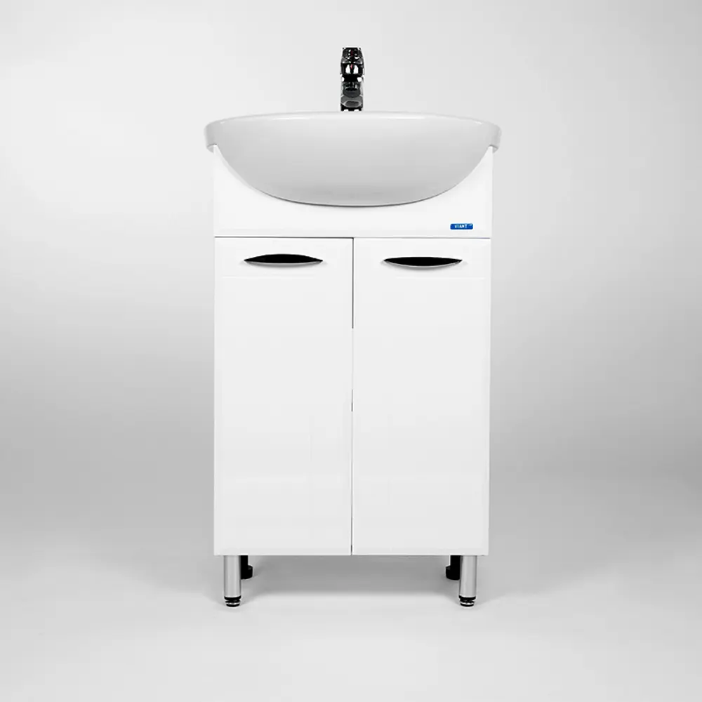 Фото Тумба под раковину подвесная Viant 10669 20.5см цвет белый Фото Тумба под раковину подвесная Viant 10669 20.5см цвет белый