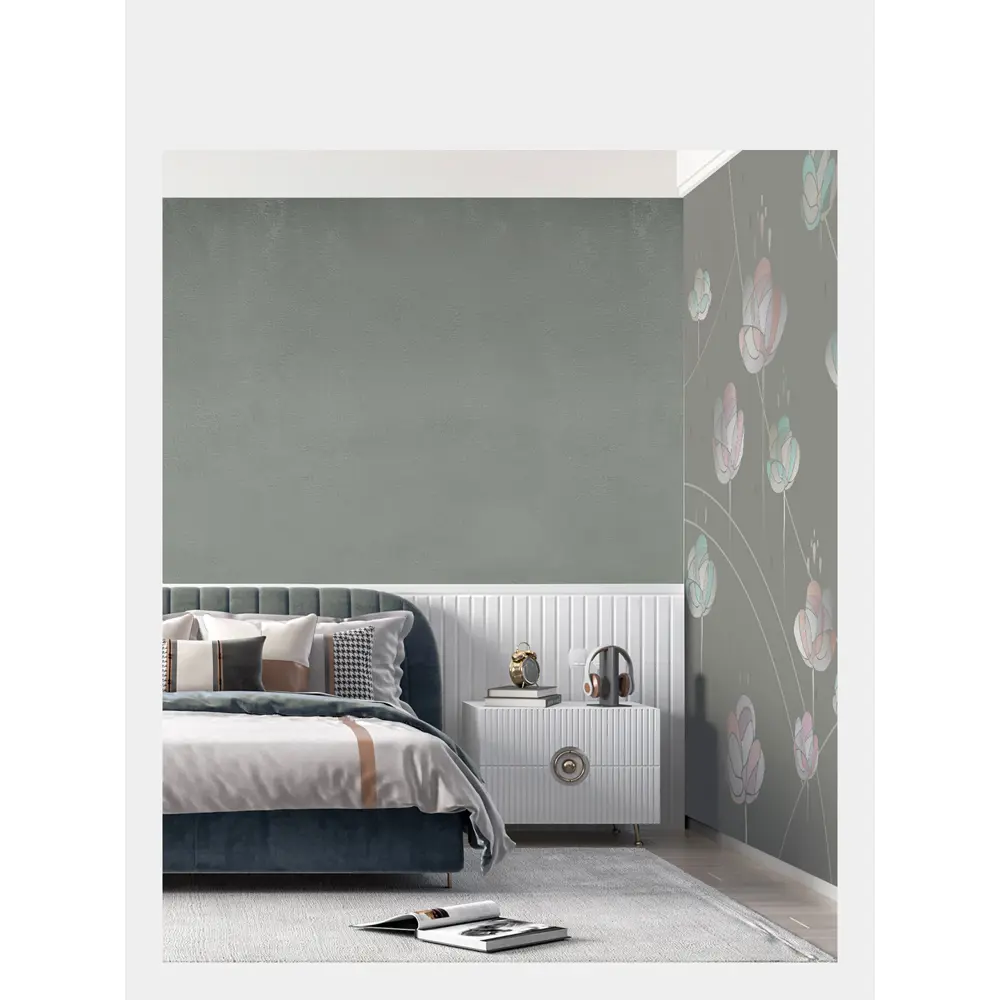 Фото 4 Фотообои флизелиновые 3D Verol 300x283 см Цветы 45-ФФО-05487-2 Фото 4 Фотообои флизелиновые 3D Verol 300x283 см Цветы 45-ФФО-05487-2