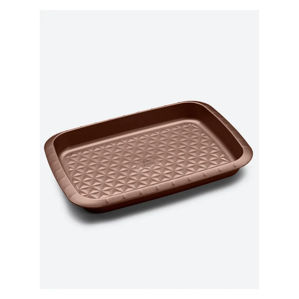 Фото Форма для запекания Apollo Crystal 27.50x39.50 см углеродистая сталь цвет коричневый Фото Форма для запекания Apollo Crystal 27.50x39.50 см углеродистая сталь цвет коричневый