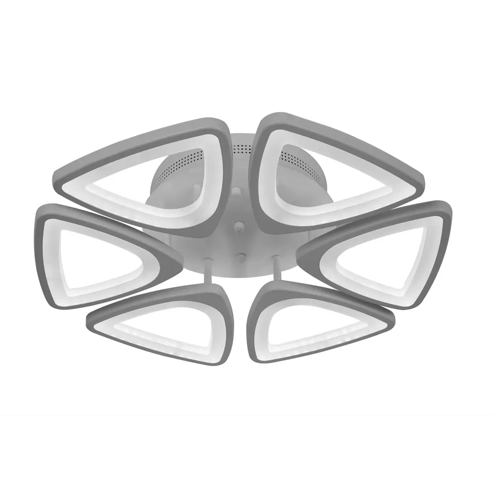 Фото 2 Люстра потолочная светодиодная MODERLI V10111-CL Zita 30 м² холодный белый свет цвет белый Фото 2 Люстра потолочная светодиодная MODERLI V10111-CL Zita 30 м² холодный белый свет цвет белый