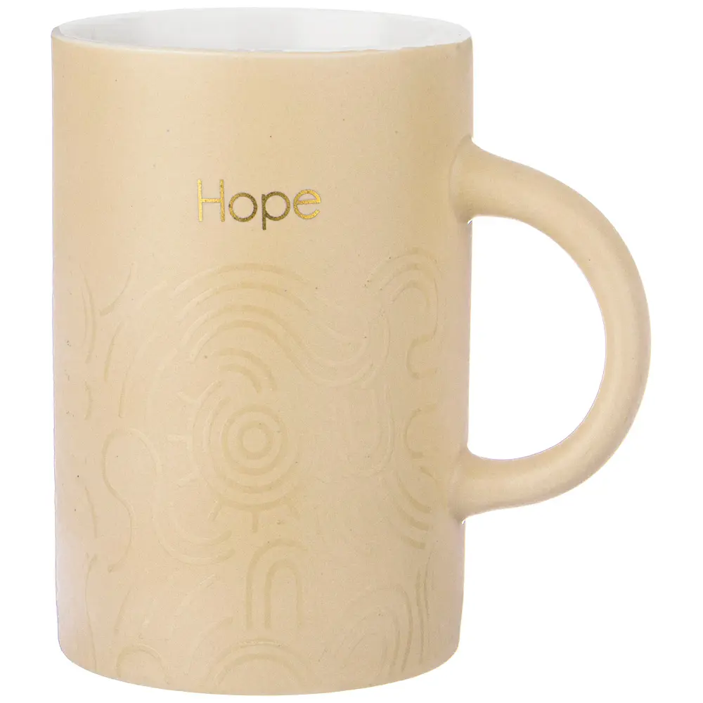 Фото Кружка 400 мл Lefard Modern lines фарфор цвет бежево-желтый