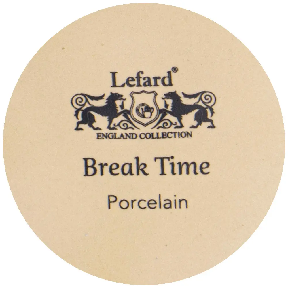 Фото 3 Кружка 400 мл Lefard Modern lines фарфор цвет бежево-желтый