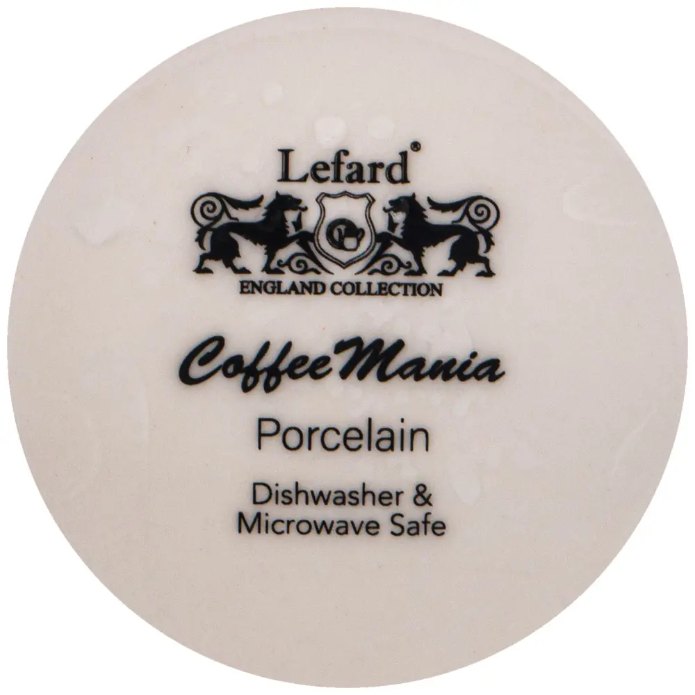 Фото 2 Кружка 450 мл Lefard Coffee Mania фарфор цвет золотой/черный Фото 2 Кружка 450 мл Lefard Coffee Mania фарфор цвет золотой/черный