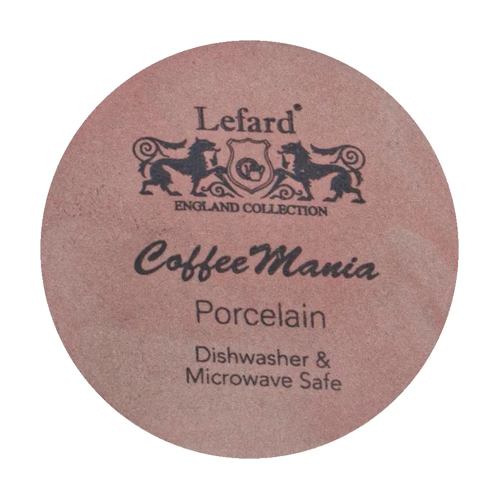 Фото 2 Кружка 400 мл Lefard Coffee Mania фарфор цвет коричневый/розовый Фото 2 Кружка 400 мл Lefard Coffee Mania фарфор цвет коричневый/розовый