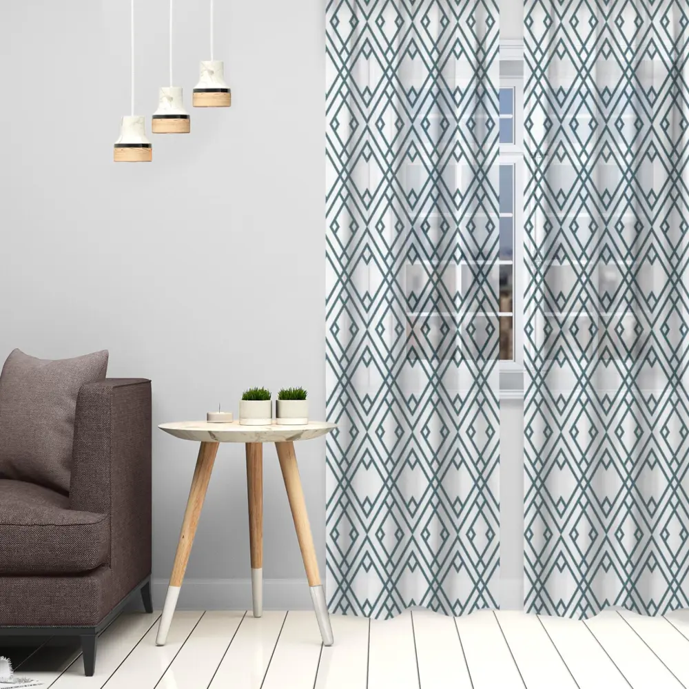 Фото Тюль Этель 5525182 на шторной ленте, 260x145 см, цвет белый Фото Тюль Этель 5525182 на шторной ленте, 260x145 см, цвет белый