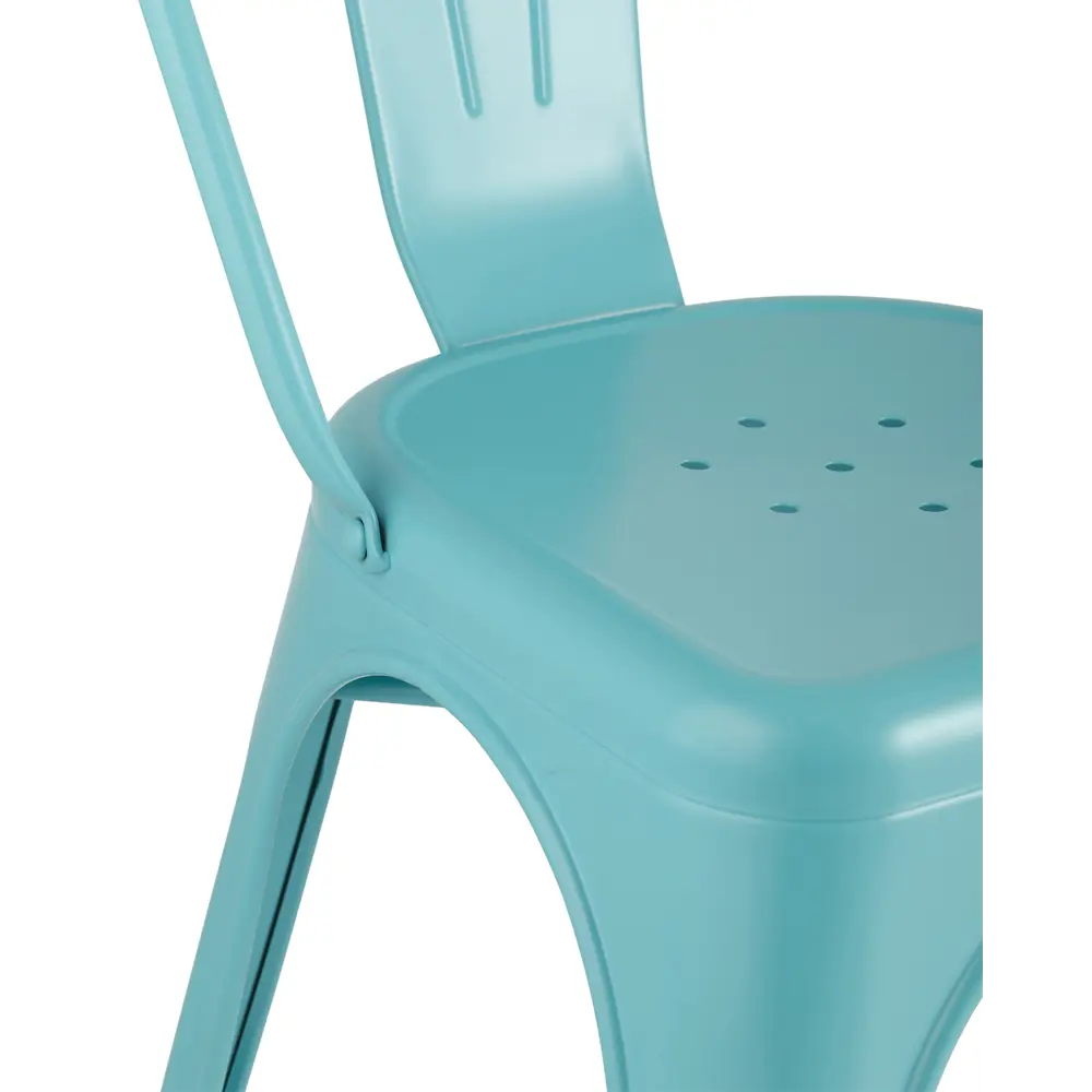 Фото 3 Кухонный стул Stool Group Tolix 85x45x44 см металл цвет голубой Фото 3 Кухонный стул Stool Group Tolix 85x45x44 см металл цвет голубой