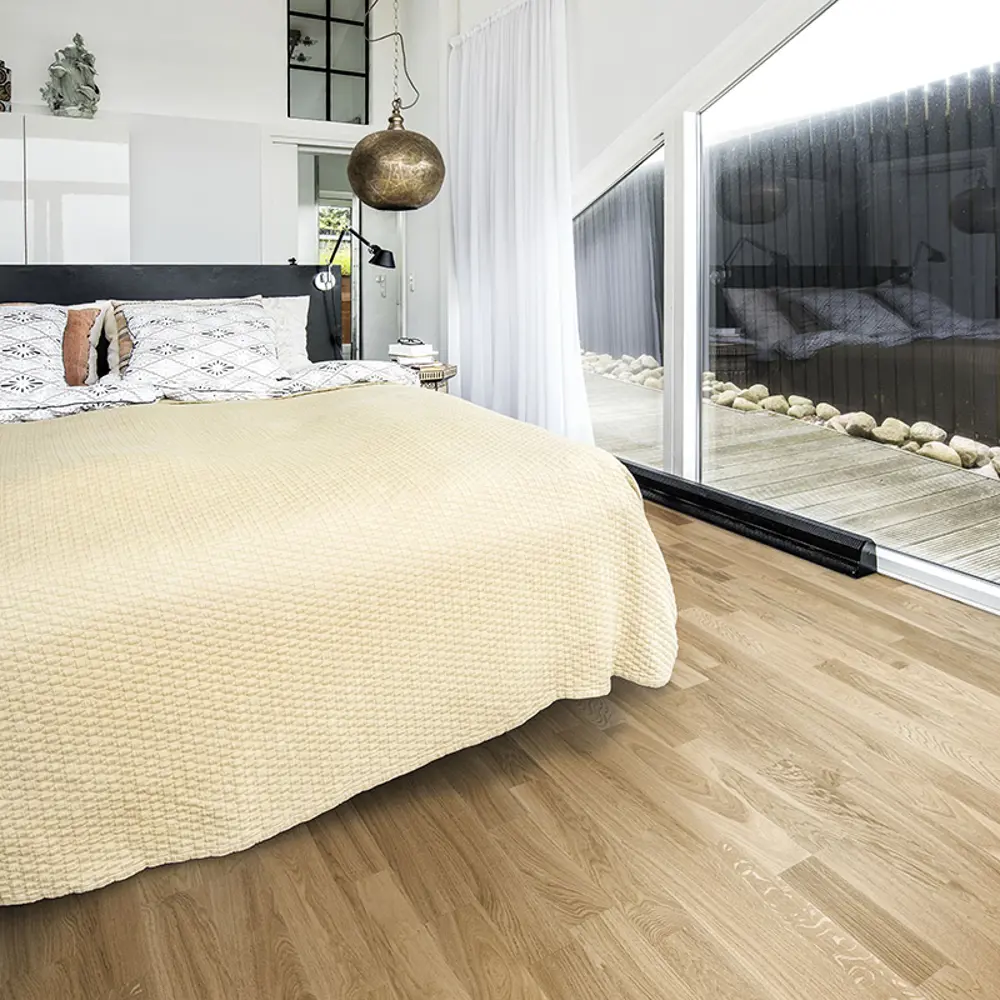 Фото 3 Паркетная доска Kahrs Европейская Дуб Верона 23 класс толщина 15 мм 2.91 м²
