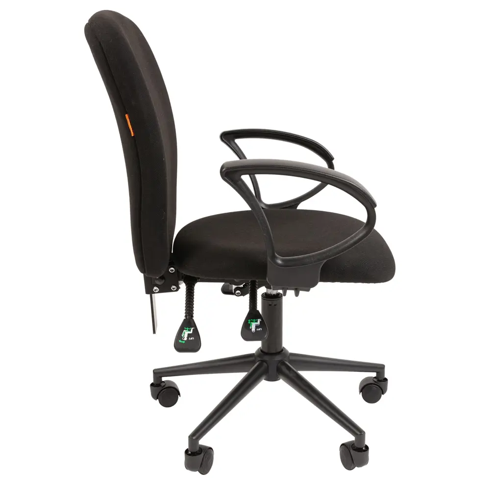 Фото 4 Офисное кресло Chairman 9801 ткань цвет черный Фото 4 Офисное кресло Chairman 9801 ткань цвет черный