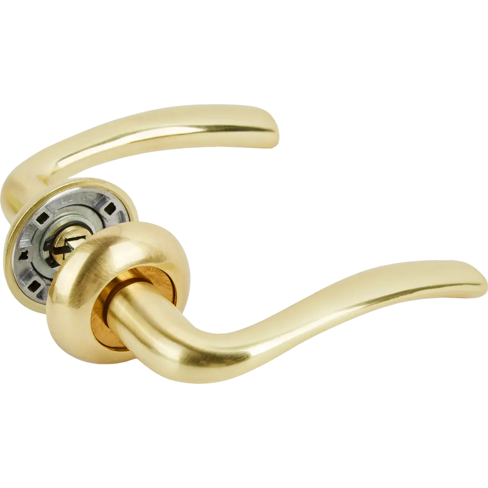 Фото Дверные ручки Edson EDS-65H-R1, цвет золото Фото Дверные ручки Edson EDS-65H-R1, цвет золото