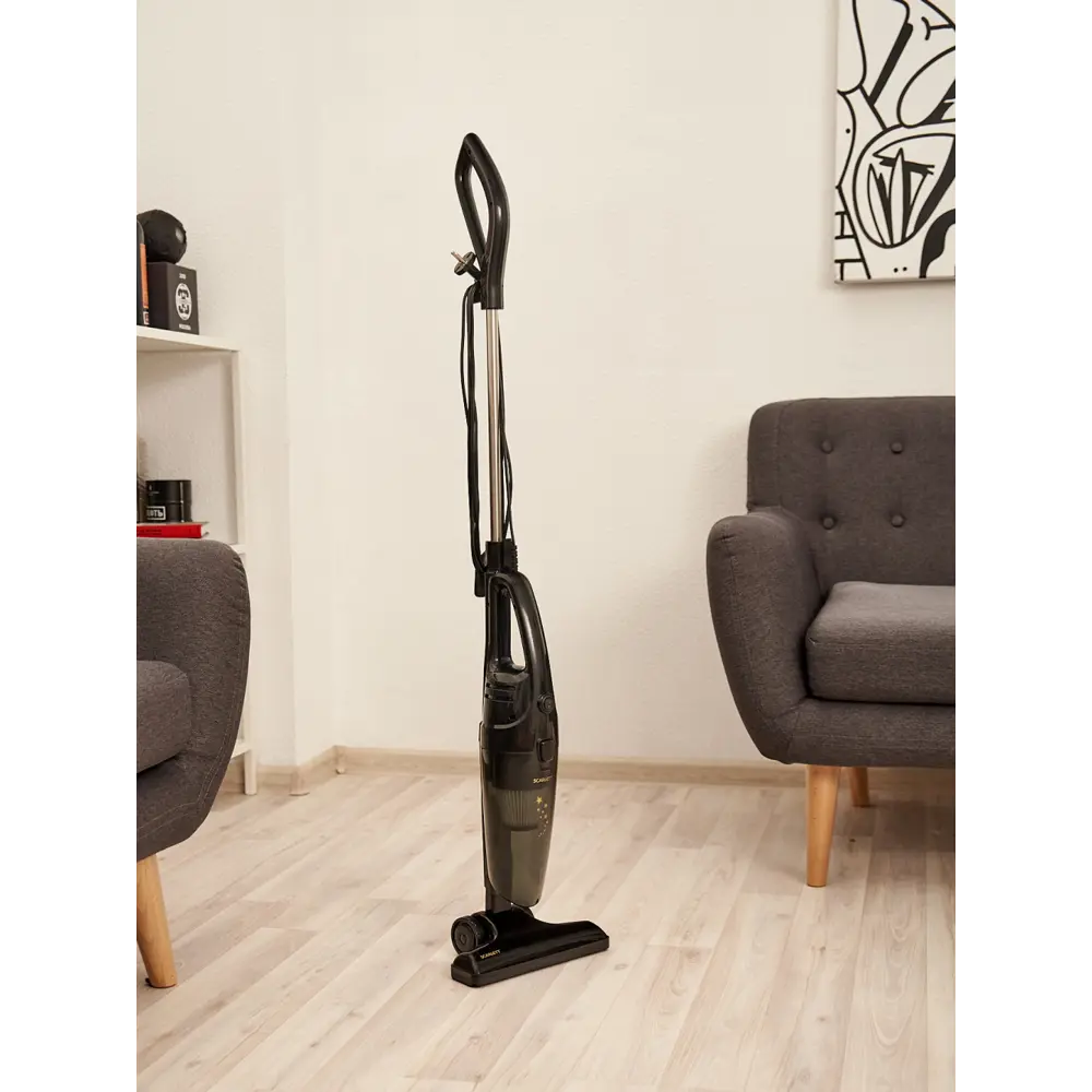 Фото 6 Пылесос вертикальный Scarlett SC-VC80H11, 600 Вт, 0.80 л Фото 6 Пылесос вертикальный Scarlett SC-VC80H11, 600 Вт, 0.80 л