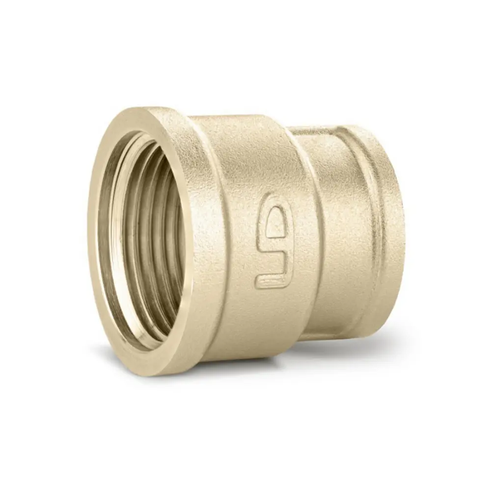 Фото Муфта переходная LD Pride 1"x1/2" ВР латунь Фото Муфта переходная LD Pride 1"x1/2" ВР латунь