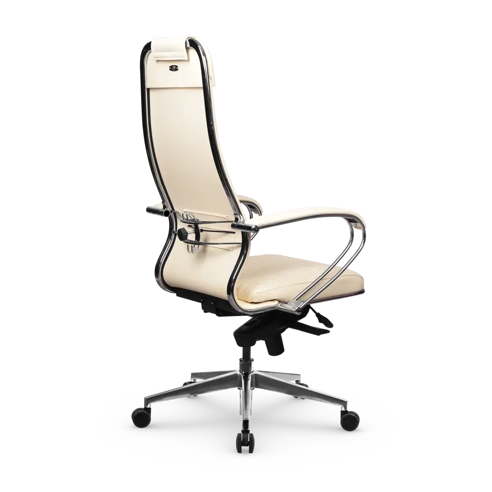 Фото 4 Офисное кресло Метта M-edition экокожа цвет молочный Фото 4 Офисное кресло Метта M-edition экокожа цвет молочный