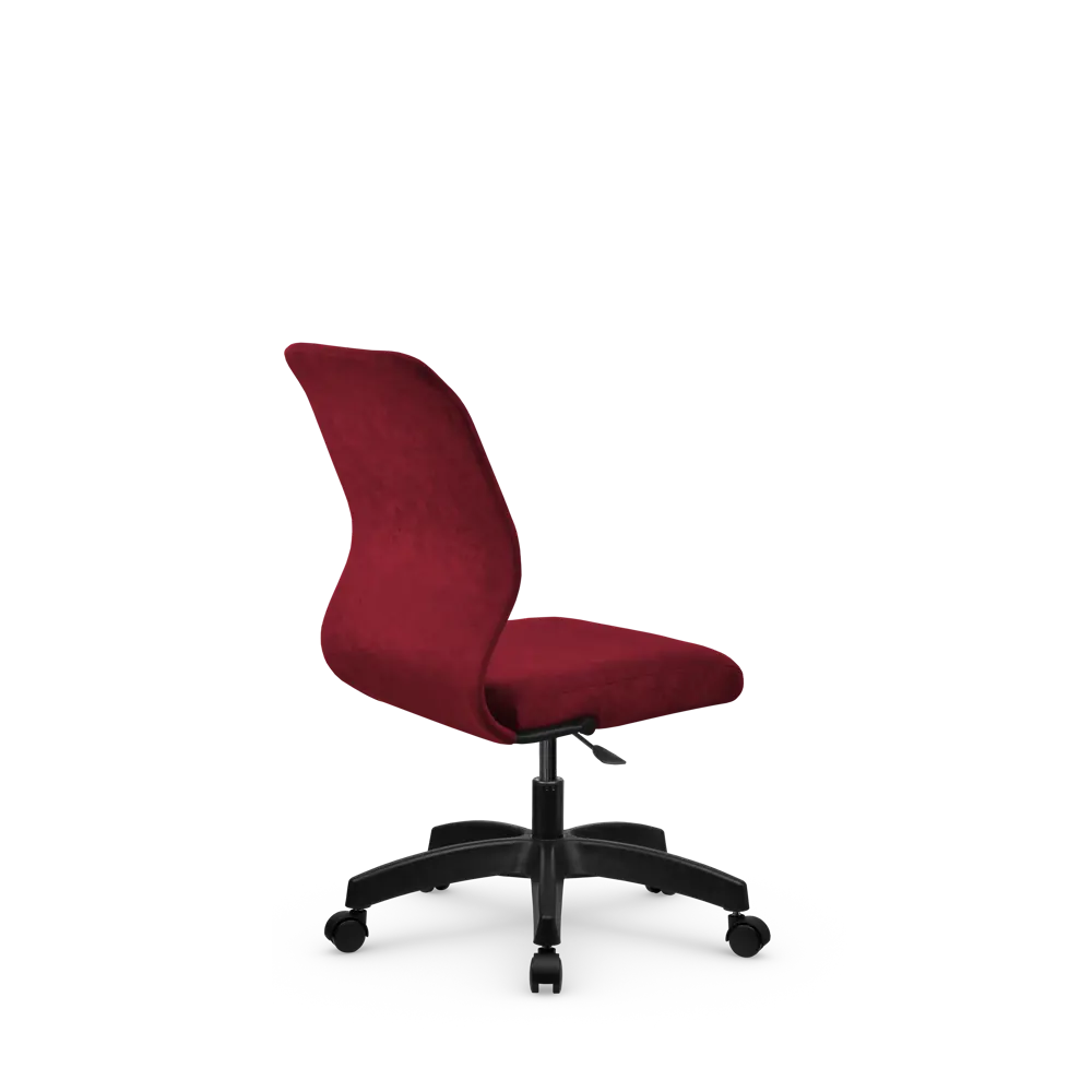Фото Офисное кресло Метта Vivaldi велюр цвет красный