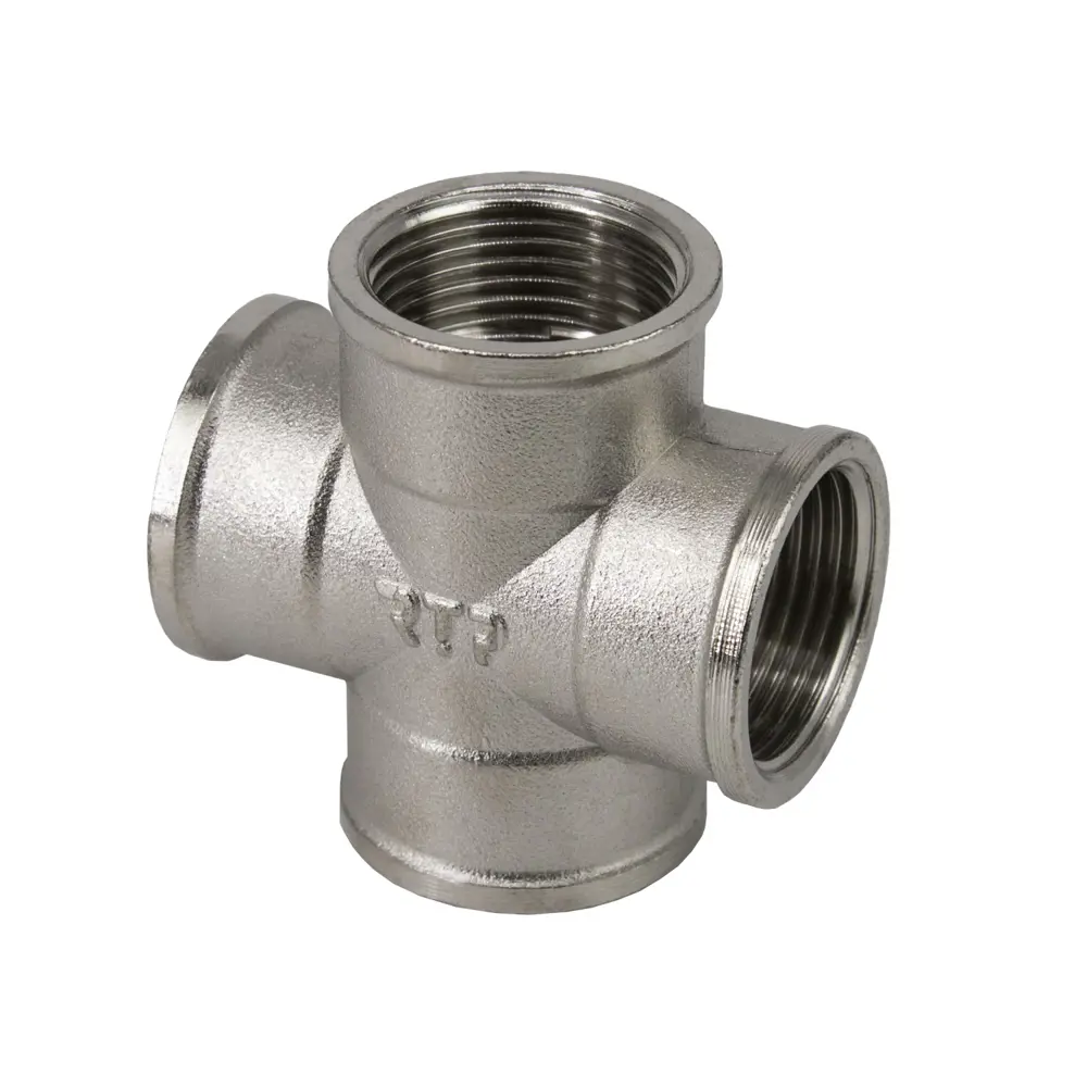 Фото Крестовина RTP 1/2"x1/2" ВР латунь Фото Крестовина RTP 1/2"x1/2" ВР латунь