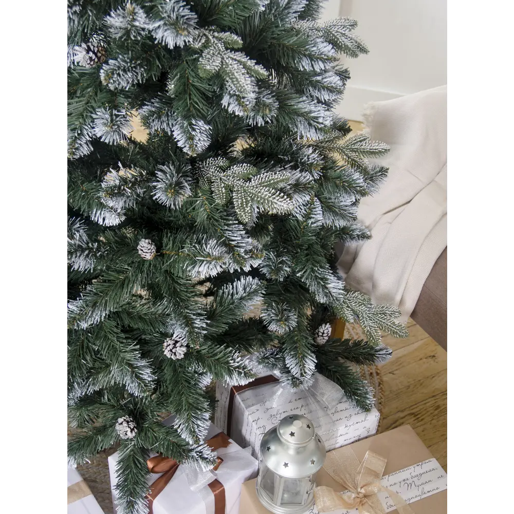 Фото 6 Ель новогодняя искусственная Dyliuk&c 547397a0 Валенсия заснеженная 200 см Фото 6 Ель новогодняя искусственная Dyliuk&c 547397a0 Валенсия заснеженная 200 см